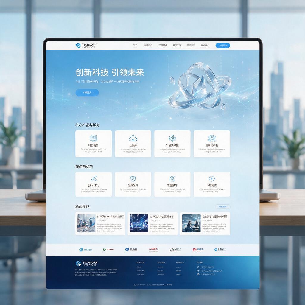 企业网站建设案例
